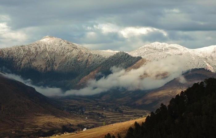Du lịch Phobjikha, Phobjikha Bhutan, sếu cổ đen